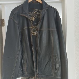 Tommy Bahamas leather jacket